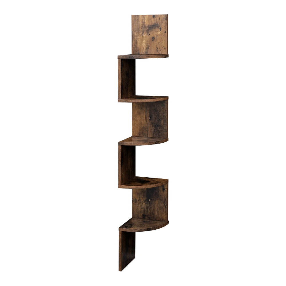 Étagères Murales D'Angle À 5 Étages