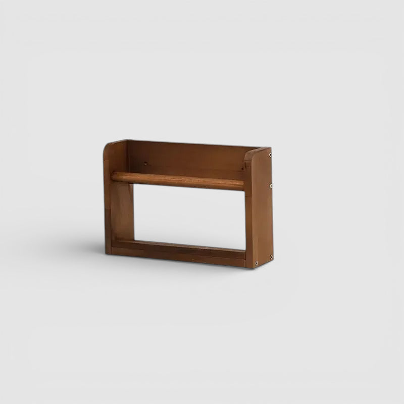 Étagère Murale De Salon En Bois À Rebords À Fixations Invisibles