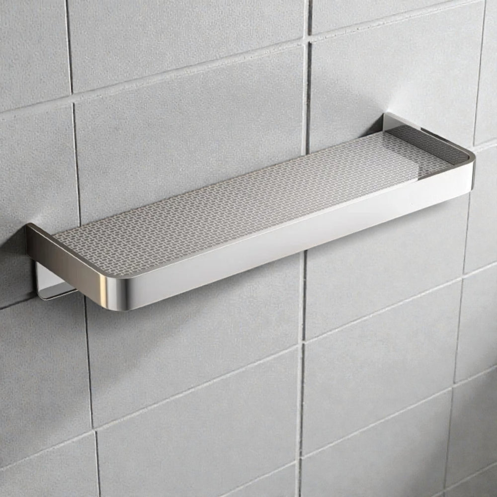 Étagère Murale Métallique De Salle De Bain À Fixations Invisibles