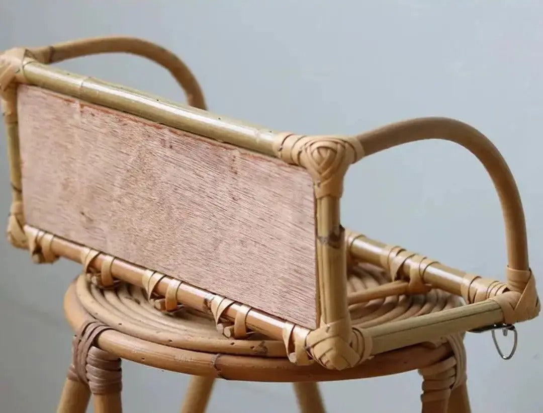 Étagère Murale Rotin En Bambou À Fixations Invisibles