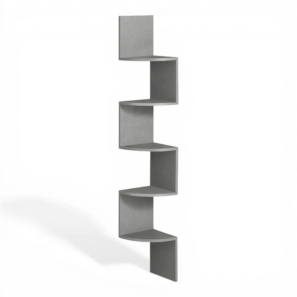 Étagères Murales D'Angle À 5 Étages