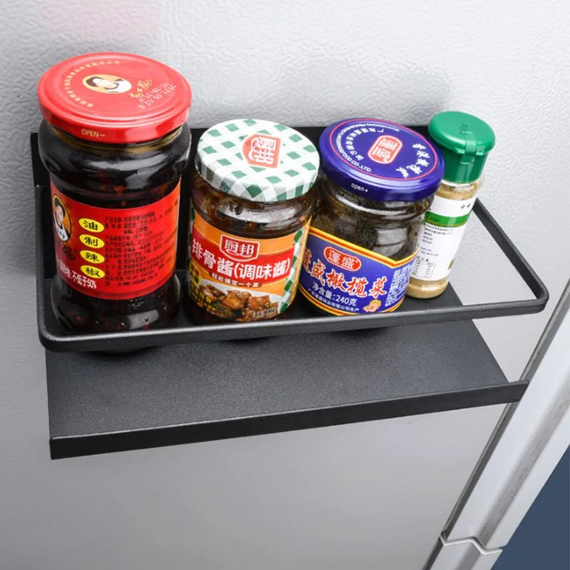 Étagère Murale À Épices De Cuisine Métallique Sans Percer