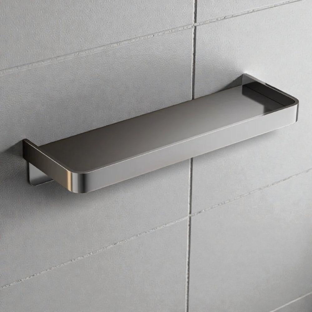 Étagère Murale Métallique De Salle De Bain À Fixations Invisibles
