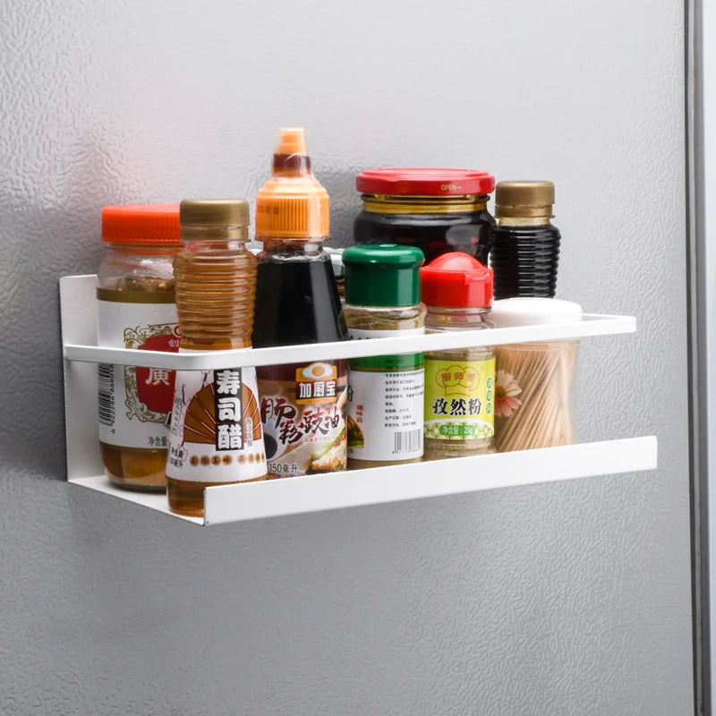 Étagère Murale À Épices De Cuisine Métallique Sans Percer Image
