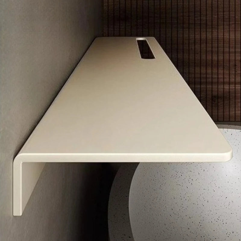 Étagère Murale De Salle De Bain Métallique Porte Serviette