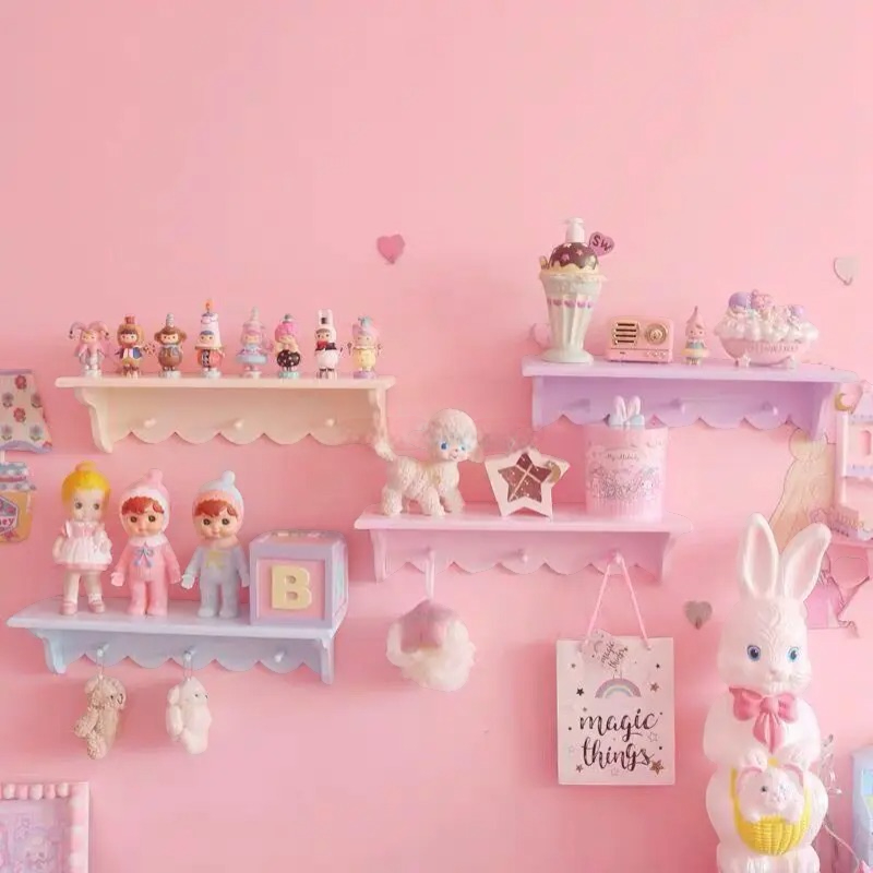 Étagère Murale En Bois Pour Enfant À Fixations Invisibles Image