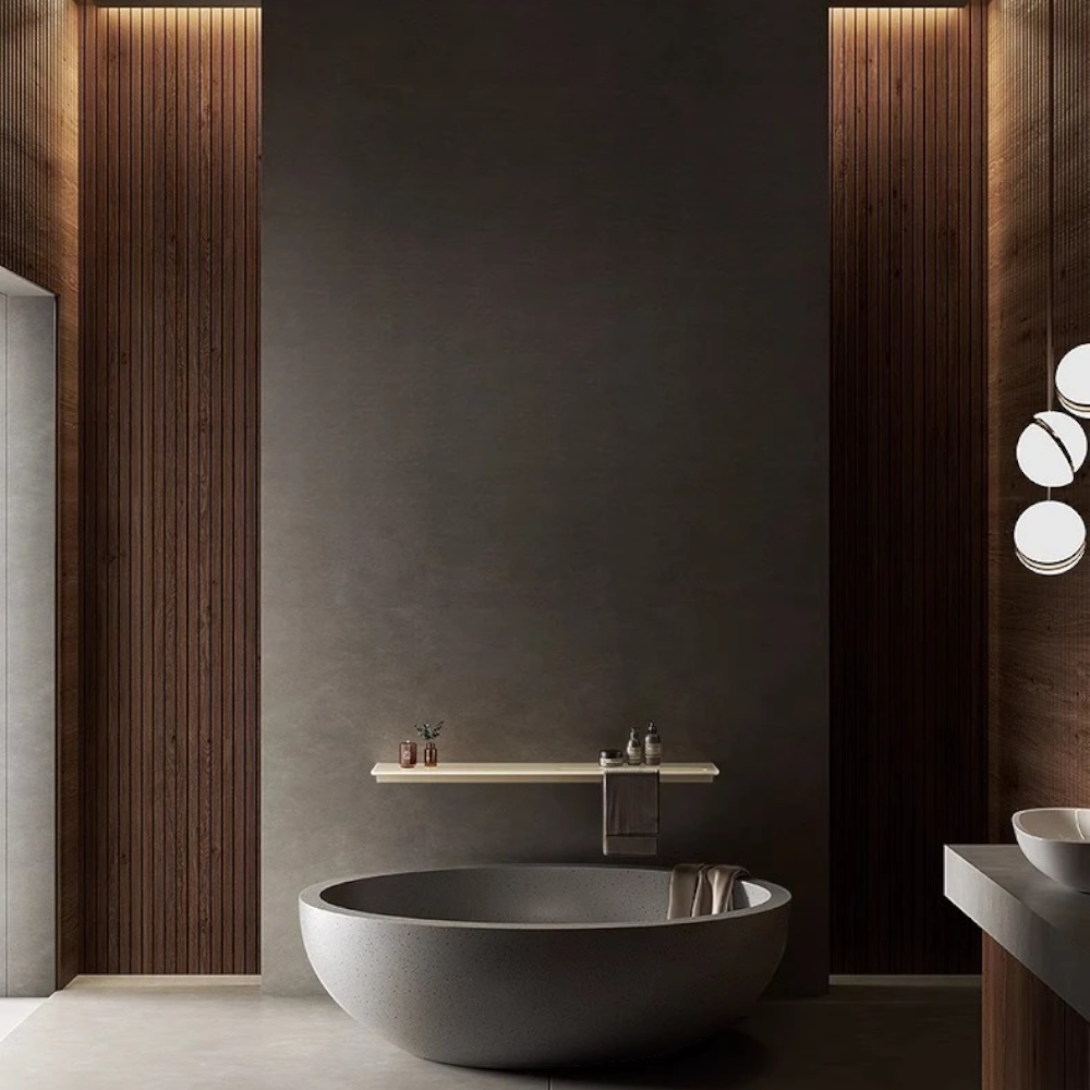 Étagère Murale De Salle De Bain Métallique Porte Serviette