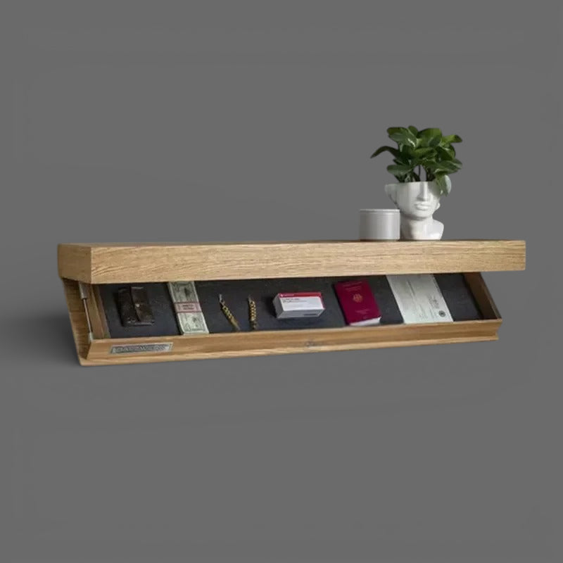 Étagère Murale À Compartiment De Rangement En Bois