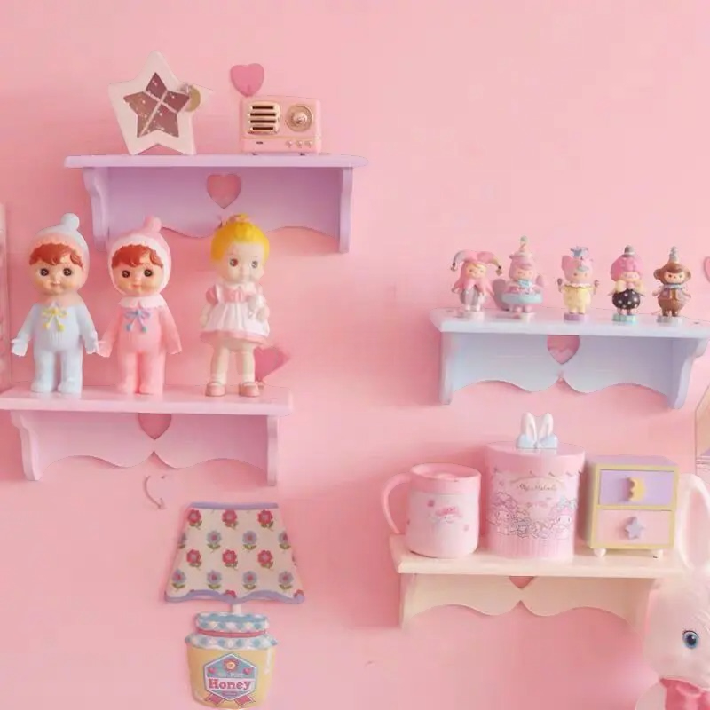 Étagère Murale En Bois Pour Enfant À Fixations Invisibles