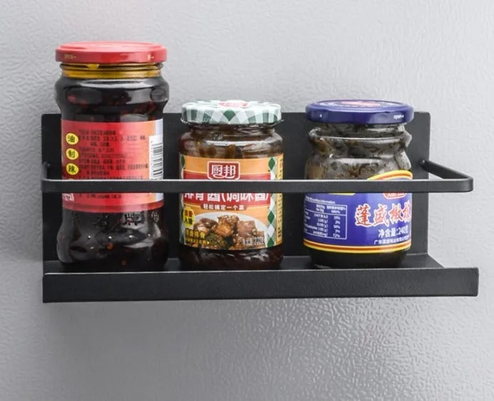 Étagère Murale À Épices De Cuisine Métallique Sans Percer