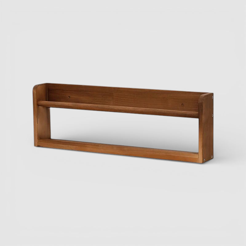 Étagère Murale De Salon En Bois À Rebords À Fixations Invisibles