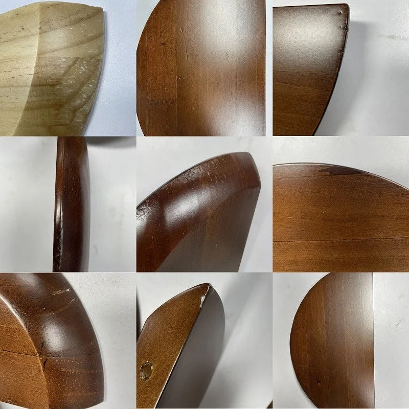Étagère Murale Ronde En Bois À Fixations Invisibles