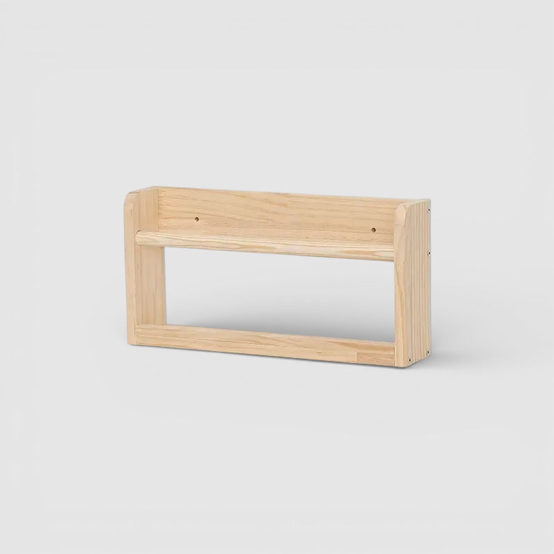 Étagère Murale De Salon En Bois À Rebords À Fixations Invisibles