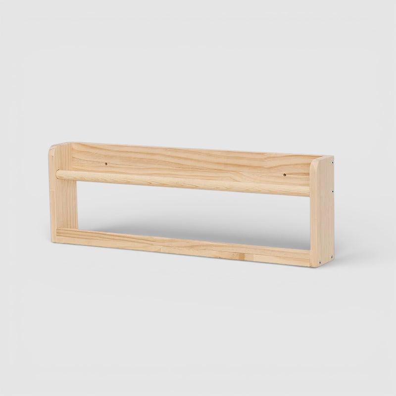 Étagère Murale De Salon En Bois À Rebords À Fixations Invisibles