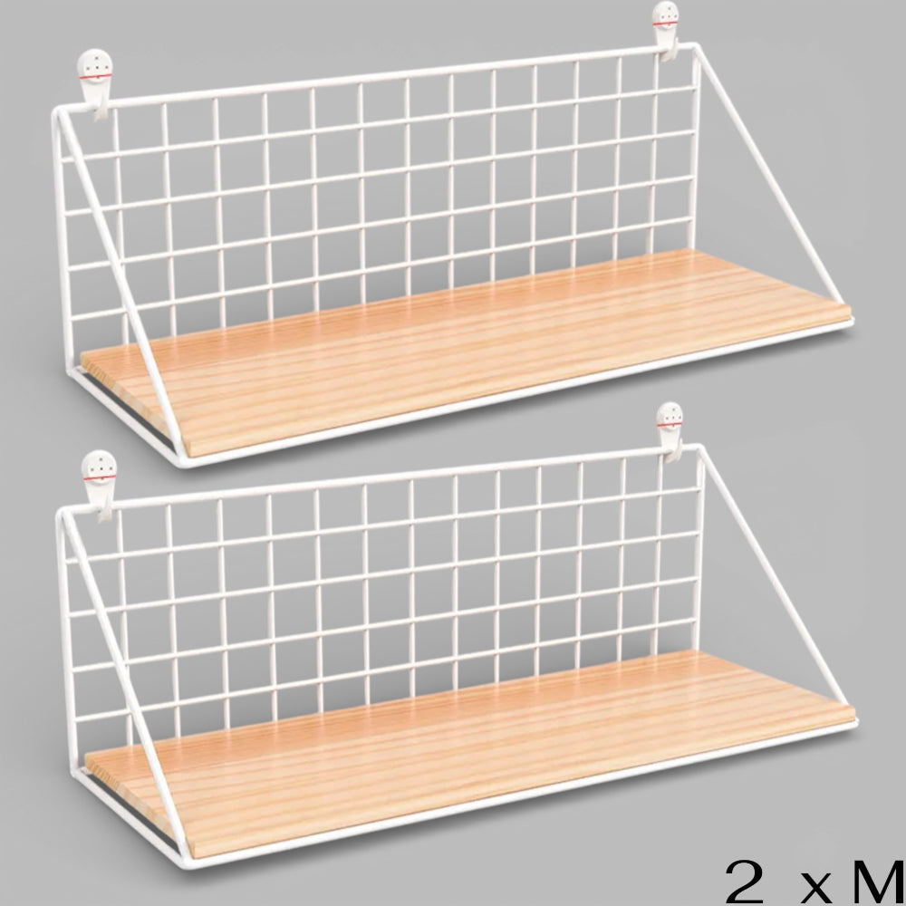 Étagères Murales Métalliques de Décoration