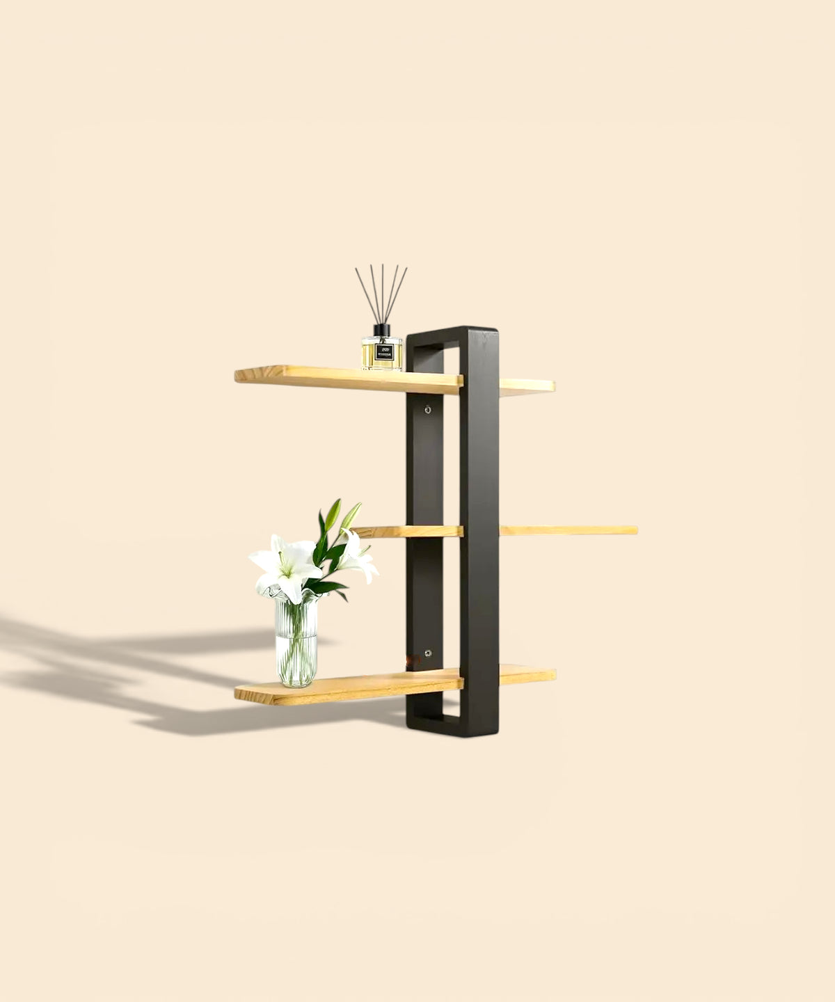 Étagère Murale Bois À Trois Étages