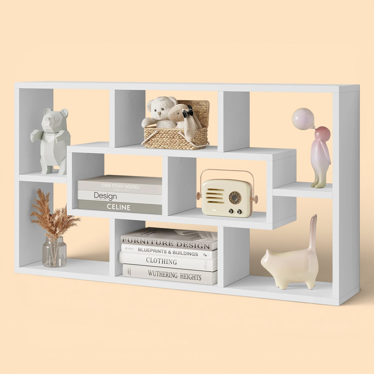 Étagère Murale À Compartiments