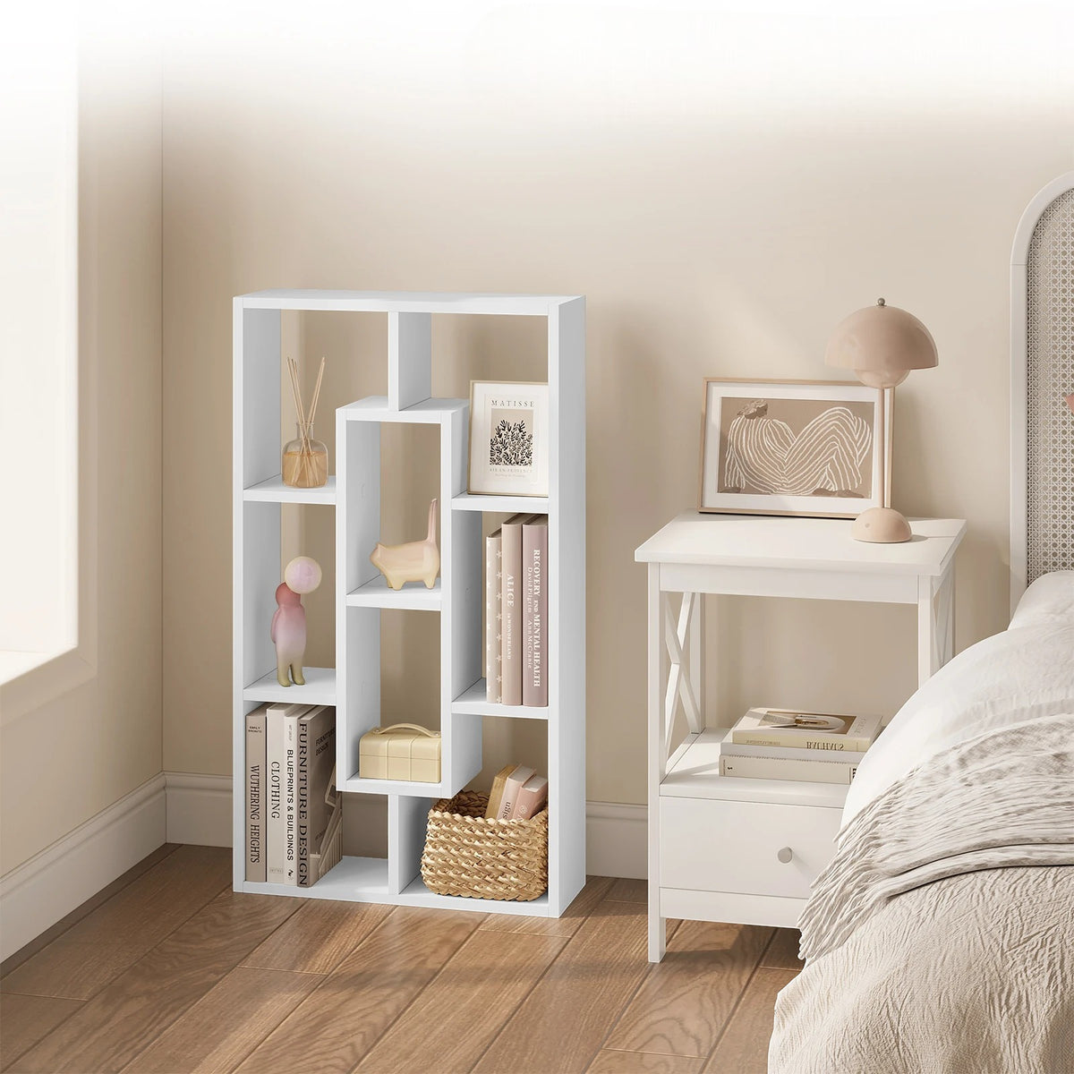 Étagère Murale À Compartiments